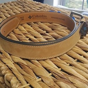 Columbia Genuine Leather Belt